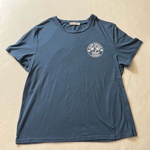 Romwe Blue Hawaii Shirt